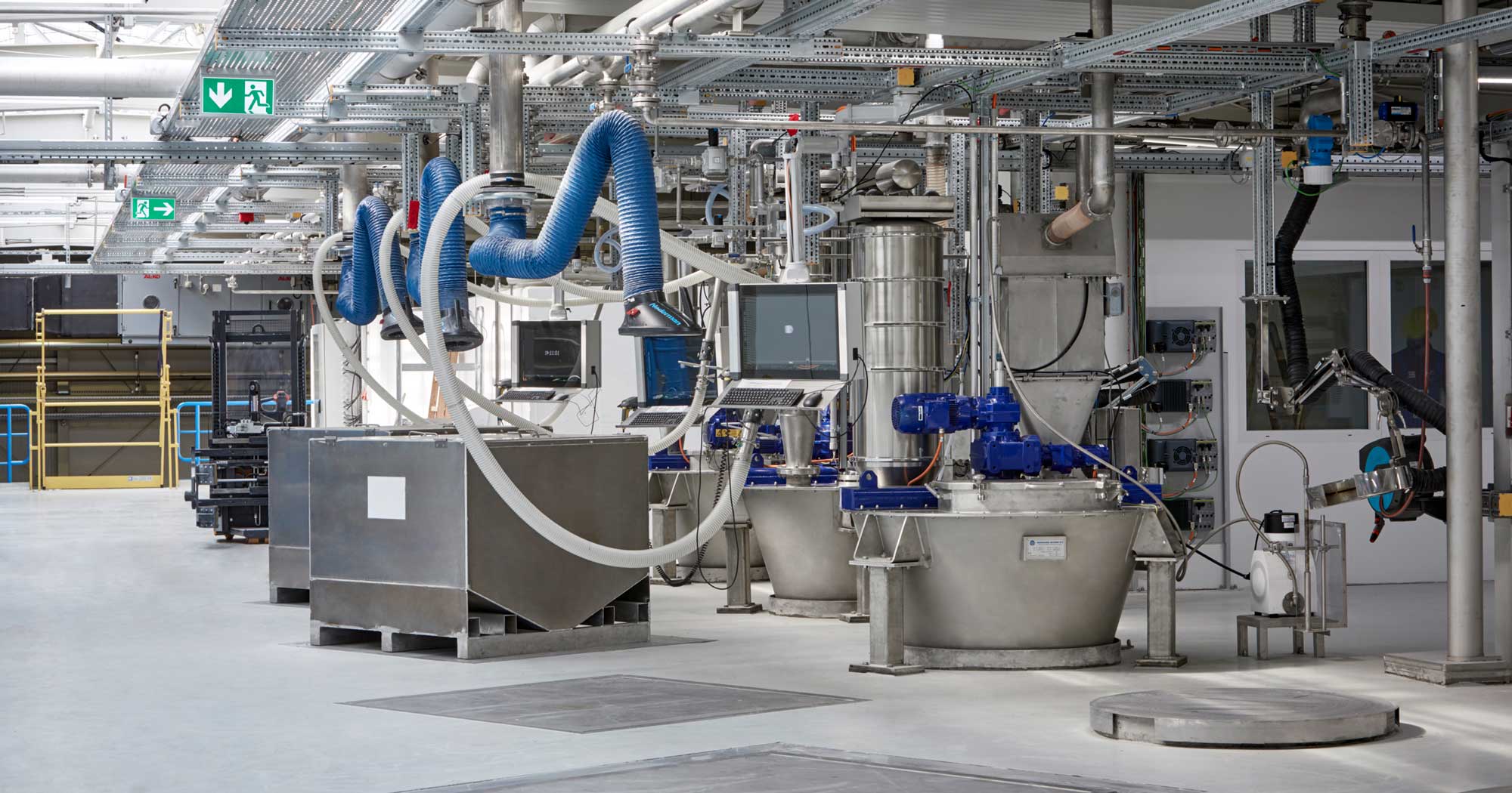 Anlagentechnik für die Produktion