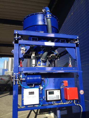 Mobile Big Bag-Verladestation der OAS AG