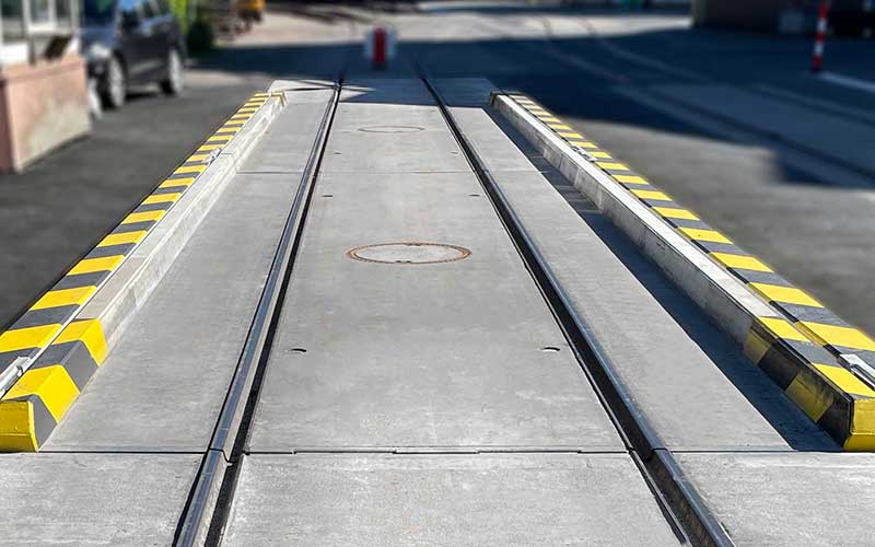 Fahrzeugwaage Gleiswaage