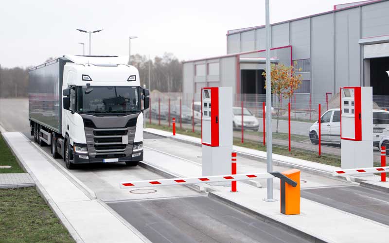 Lkw-Waage zum Verwiegen von Lkw Lkw-Waage zum Verwiegen von Lkw